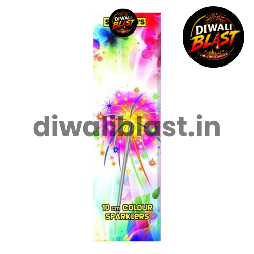 10cm Colour Sparklers (10 pcs)