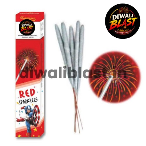 10cm Red Sparklers (10 pcs)