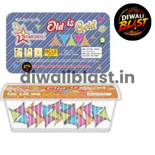 Old is Gold Colour Paper Bomb (25 pcs)